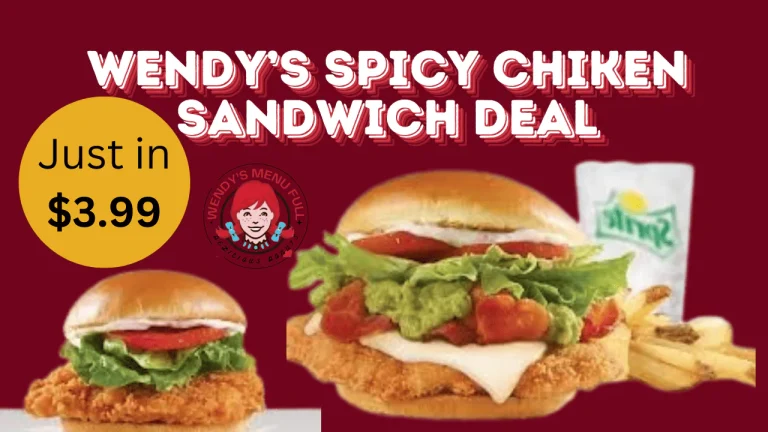 How To Get Spicy Chicken Sandwiches Just in $3.99 | wendy Menu prices 3 Spicy Chicken Sandwiches