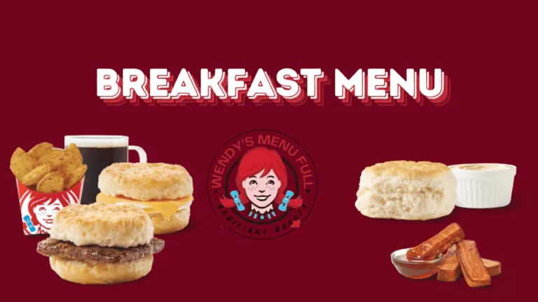 Wendy's Exclusive Breakfast Menu | Explore USA Updated Prices 2025 1 Wendy's Breakfast Menu