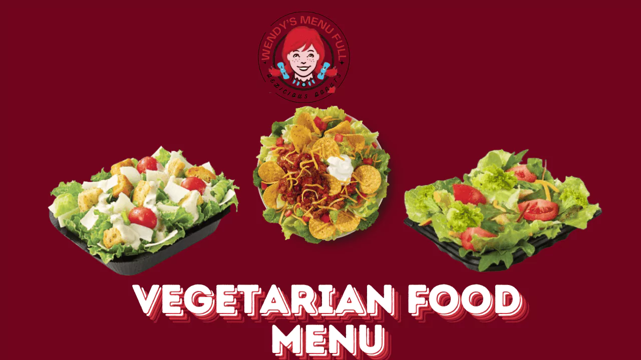 Wendy's Vegetarian Food Menu USA Updated Prices With Cal & Pics 2025 1 Vegetarian Food