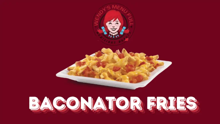 Wendy’s Baconator Fries | Fiber Nutrition | Price & Calorie Count 2025 23 baconator fries